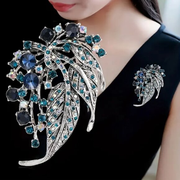 ๐50% OFF/3+...Stunning Leaf Design Brooch - Picture 3 of 4